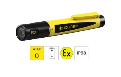 Ručné svietidlo Ledlenser EX4 do výbušného prostredia (EDE90589000)