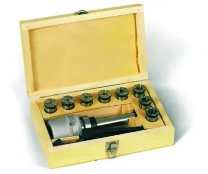 Upínač klieštinový Proma MK3 + sada klieštin 8 ks, 4 ÷ 16 mm (PRO25220094)