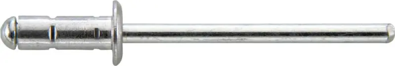 Vícerozsahový trhací nýt hliník, plochá kulatá hla va 3,2x9,5mm GESIPA