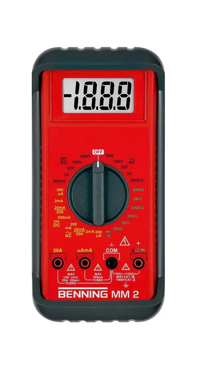 Digitálny multimeter Benning MM 2 (BEN044028)