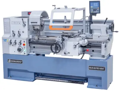 Sústruh Bernardo Solid 460 x 1500 Pro s digitálnym zobrazovaním a plynulou reguláciou otáčok (BER031309XL3)