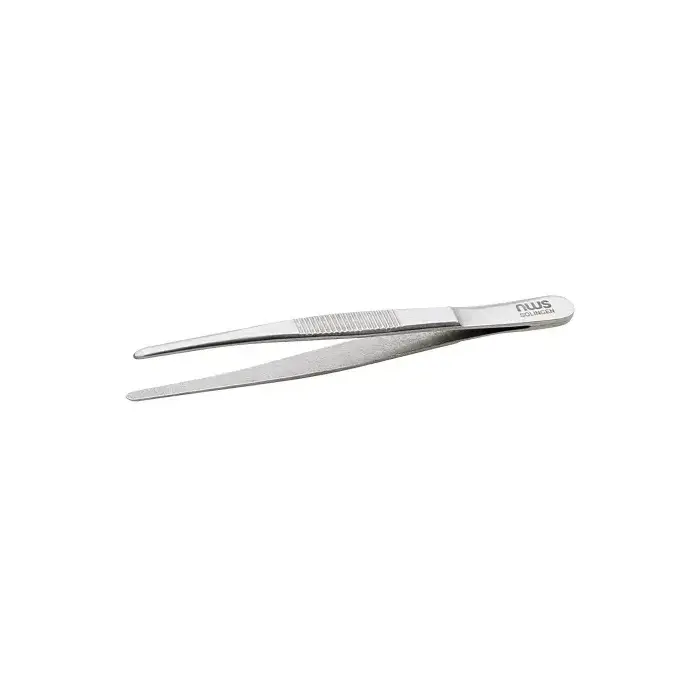 pinzeta rovná plochá 120 mm (NWS028B-120)