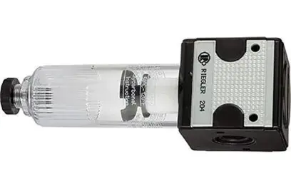 Filtr Multifix a nádržka, polykarbonát, 16bar BG5 G1." RIEGLER