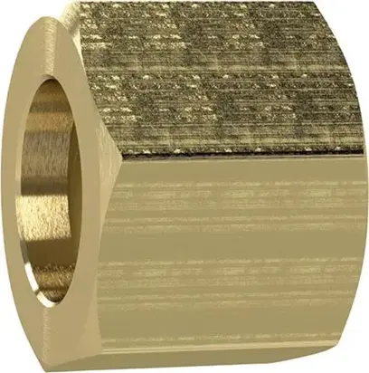 Prevlečná matica, mosadz 6-hran G1/2" na priechodku, hadice, vnútorný priemer  6/9mm RIEGLER (EDE94160516)