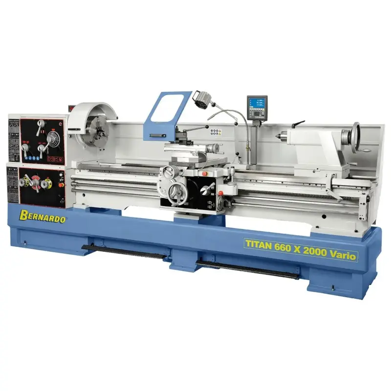Produkčný sústruh Bernardo Titan 660 x 2000 Vario - digitálne meranie (BER031354XL)