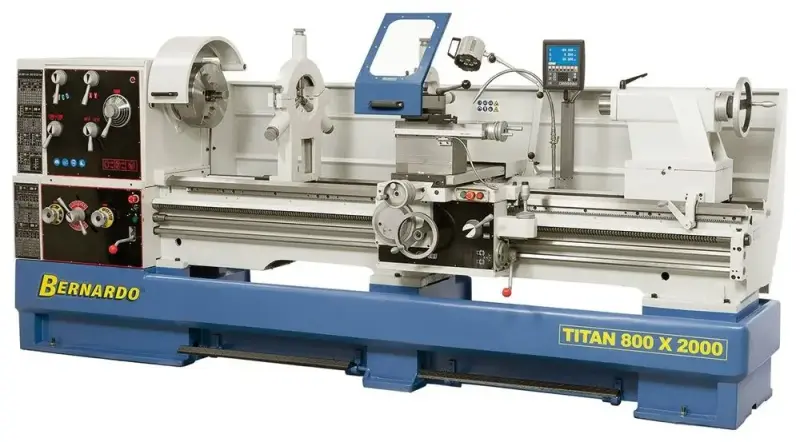 Sústruh Bernardo TITAN 800 x 2000, digitálne odmerávanie (BER031356XL)