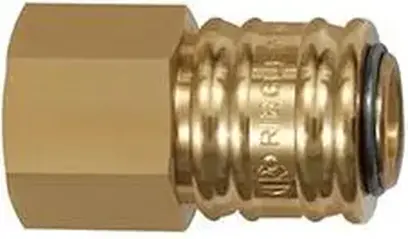Rýchlouzatváracie spojka mosadz, menovitá svetlosť 7,2mm vnútorný závit G 1/2" RIEGLER (EDE94300150)