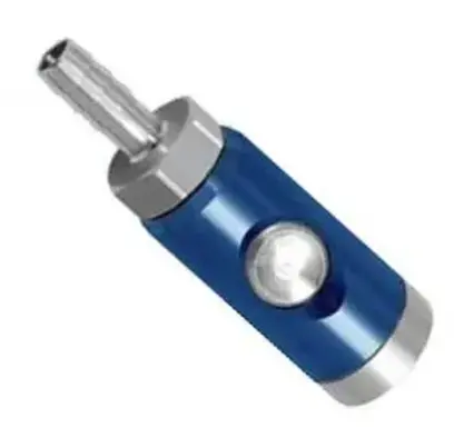 Bezpečnostná spojka a tlačidlo otočné 7,4mm priechodka, hadice, vnútorný priemer  9mm RIEGLER (EDE94340175)