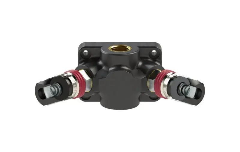 Rozbočovacie krabice, plast, vnútorný závit 1xG1/2" na 3x otočnú spojku 7,2 RIEGLER (EDE94350205)