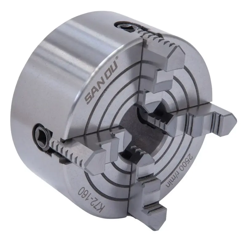 4čeľusťové skľučovadlo 160 mm Bernardo 03-16745 pre sústruhy Bernardo Hobby 800 G (BER0316745)