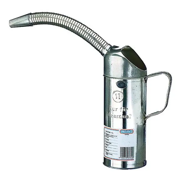 Odměrka plechová Výlevka flexibilní jmenovitý obsa h 1l PRESSOL