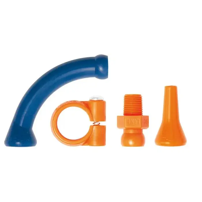 Sada kolena na hadice 8 ks. 90° 1/4" LOC-LINE