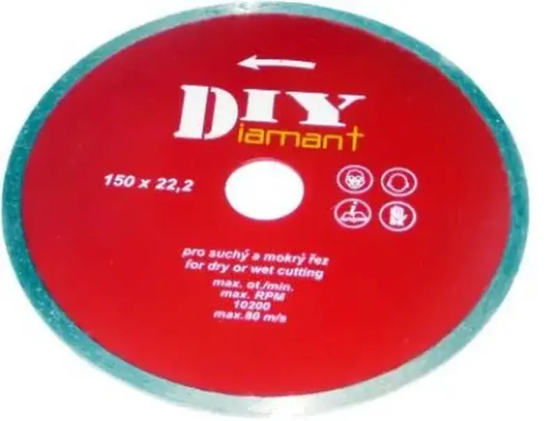 Celoobvodový diamantový rezný kotúč DIY (priemer 125 mm) (PRO60125100)