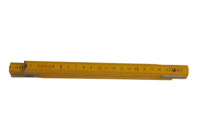 Skladací meter s dĺžkou 1m - drevo, Levior 13111 (L13111)