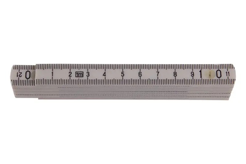 Skladací meter s dĺžkou 1m - plastový mini, Levior L13210 (L13210)