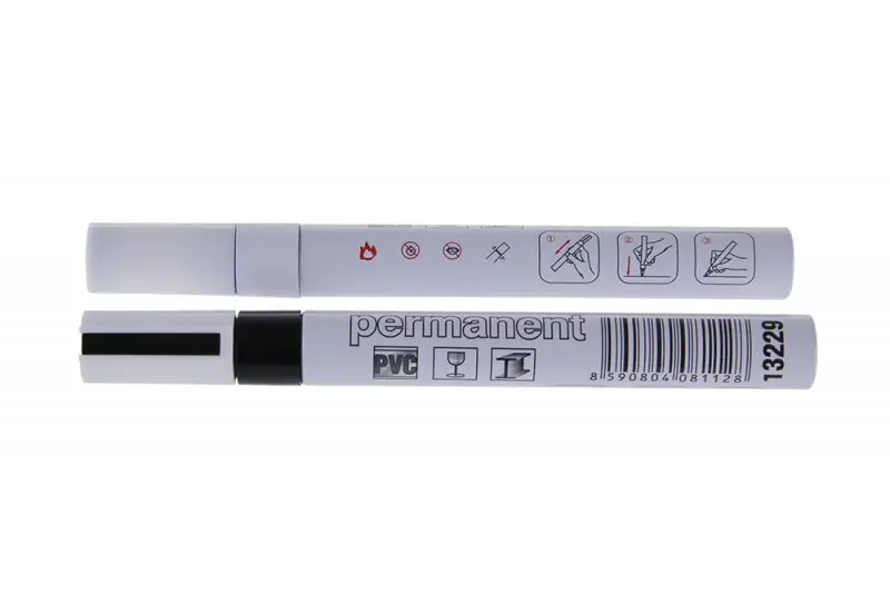 Permanentní značkovač-černá barva,alu (L13229)