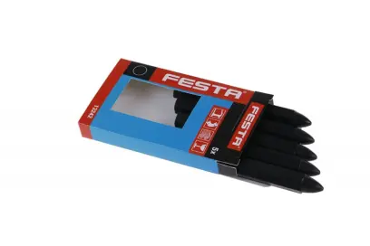 Sada univer.značkovačů 5ks 120mm-černý (L13242)