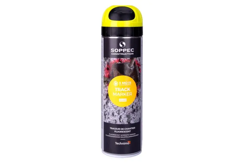 Sprej fluorescenčný TrackMarker, žltý, 500ml, 3m, Levior 13250 (L13250)