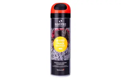 Sprej fluorescenčný TrackMarker, červe, 500ml, 3m, Levior 13251 (L13251)