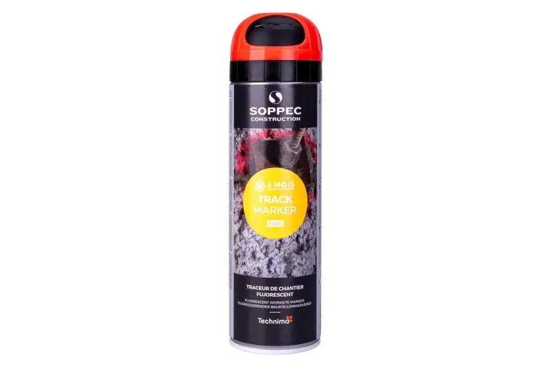 Sprej fluorescenčný TrackMarker, červe, 500ml, 3m, Levior 13251 (L13251)