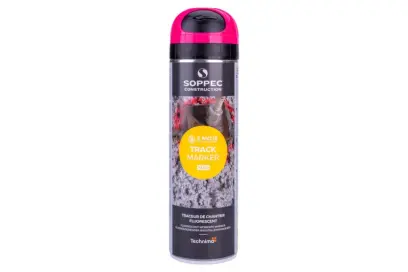 Sprej fluorescenčný TrackMarker, ružov, 500ml, 3m, Levior 13254 (L13254)