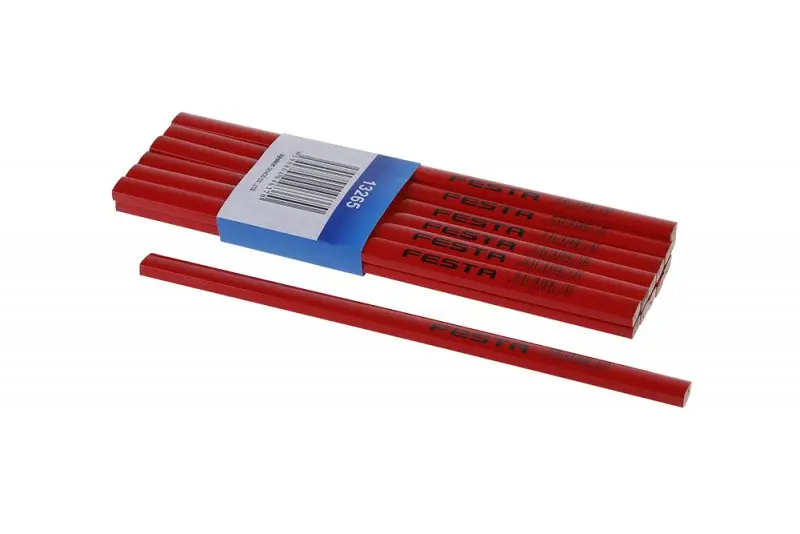 Tužka tesařská (červený lak) 250mm (L13265)