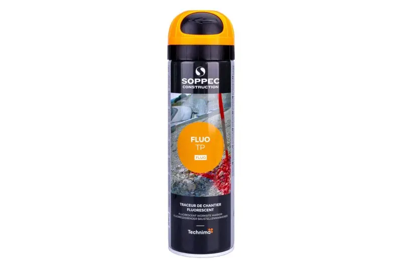 Sprej fluorescenčný FLUO, oranžový, 500ml, 12m, Levior 13352 (L13352)