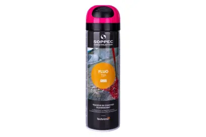 Sprej fluorescenčný FLUO, ružový, 500ml, 12m, Levior 13354 (L13354)