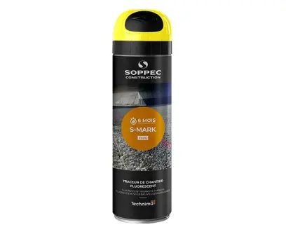 Fluorescenčný sprej S-MARK 6M žltý 500ml (L13360)