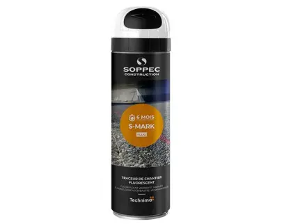 Fluorescenčný sprej S-MARK 6M biely 500ml (L13365)
