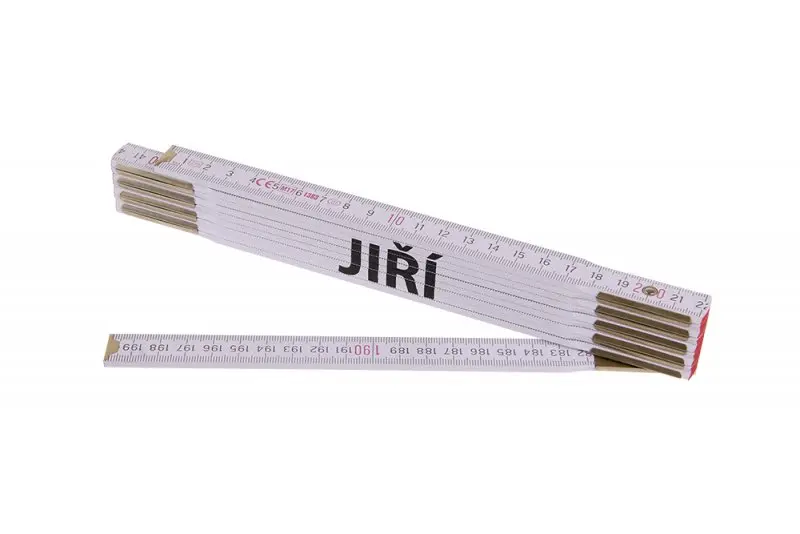 Skládací 2m JIŘÍ (PROFI,bílý,dřevo) (L13401)