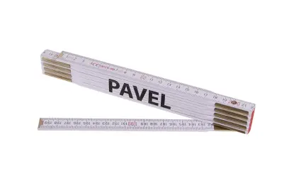 Skladací stôl 2m PAVEL (PROFI, biely, drevo), Levior 13405 (L13405)
