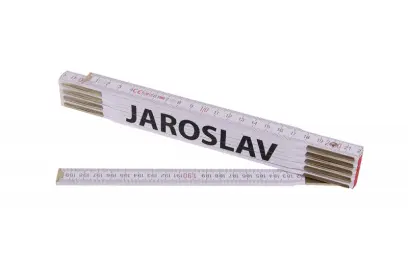 Skládací 2m JAROSLAV (PROFI,bílý,dřevo) (L13407)