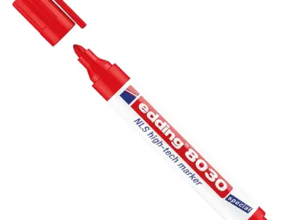 Permanentný popisovač 8030 NLS červený, hrúbka 1,5–3 mm Edding (EDE97520010)