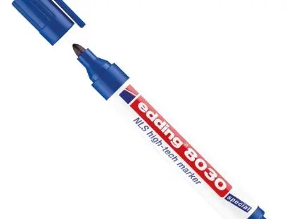 Permanentný popisovač 8030 NLS, modrý hrúbka 1,5–3 mm Edding (EDE97520015)