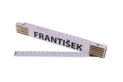 Skladací stôl 2m FRANTIŠEK (PROFI, biely, drevo), Levior 13411 (L13411)