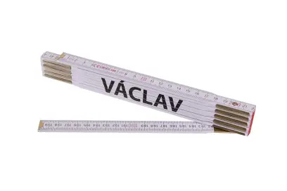Skladací stôl 2m VÁCLAV (PROFI, biely, drevo), Levior 13412 (L13412)