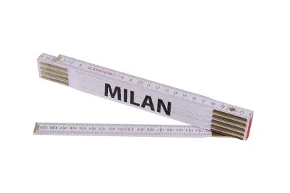 Skladací stôl 2m MILAN (PROFI, biely, drevo), Levior 13414 (L13414)