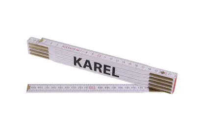 Skladací stôl 2m KAREL (PROFI, biely, drevo), Levior 13415 (L13415)