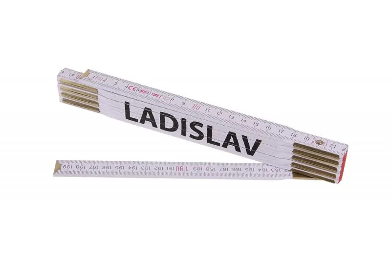 Skládací 2m LADISLAV (PROFI,bílý,dřevo) (L13420)