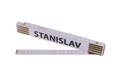 Skladací stôl 2m STANISLAV (PROFI, biely, drevo), Levior 13423 (L13423)