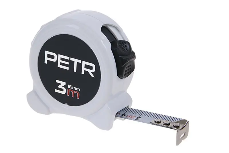 Zvinovací meter 3m PETR, Levior 13501 (L13501)