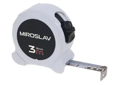 Zvinovací meter 3m MIROSLAV, Levior 13509 (L13509)