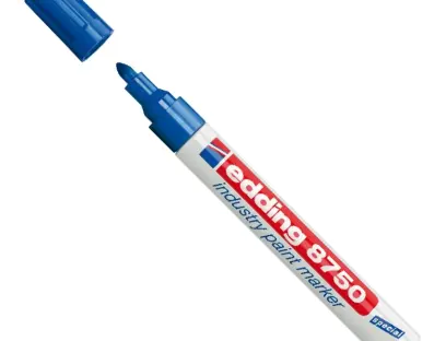 Priemyselný lakovacej značkovač 8750 modrá edding (EDE97720015)