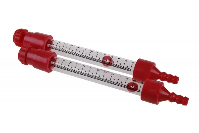 Skleněné trubice k hadicové vodováze (L15990)