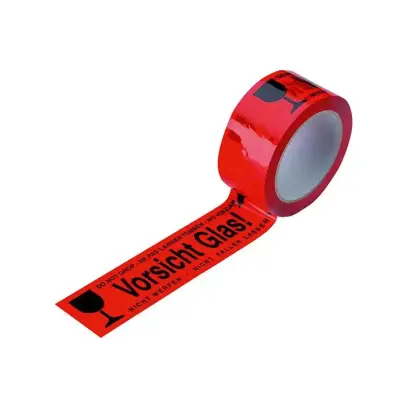 Lepiaca páska PVC 50mmx66m "Opatrne sklo" v 4 jazykoch (EDE98570120)