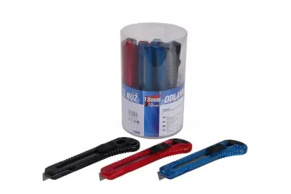 Sada nožů 12 ks doza 18mm (L16055)