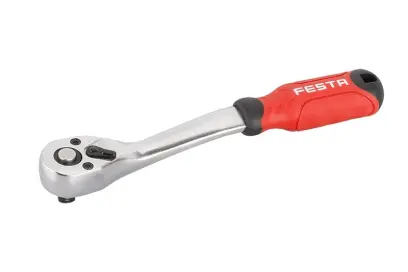 Profi račňa vyhnutá 3/8" 72z CrV, FESTA 17298 (L17298)