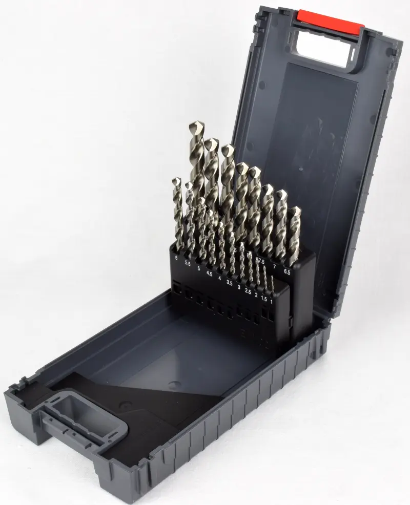 Kobaltové vrtáky 1 ÷ 10 mm Falti HSS Co 8% FIT (Sada 19 dílů po 0,5 mm) (FALTIE089501939)