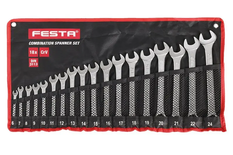 Sada kľúčov FESTA CrV 18ks 6-24mm (L17533)